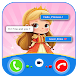 fake video call with princess - Androidアプリ