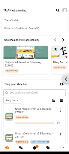 TUAF-e Screen 3