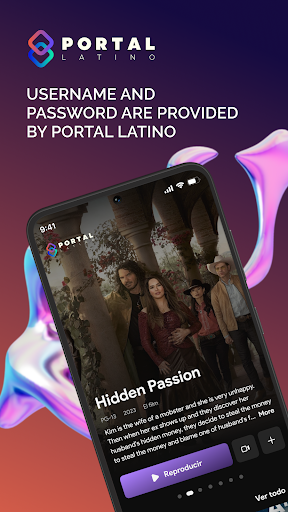 Android application Portal Latino screenshort