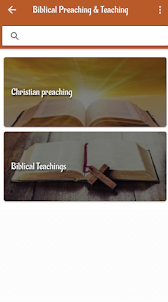 Biblical Preaching & Teaching
