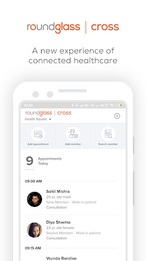 Android application Cross Lite screenshort
