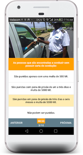 Android application Passe Bem screenshort