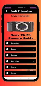 Sony ZV-E1 Camera Guide