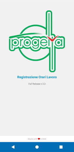 Android application Registrazione Risorse screenshort