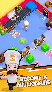 Burger Shop game - My cafe 3d
