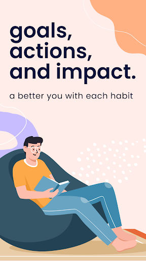 Android application Haptive - Habit Tracker & Goal screenshort