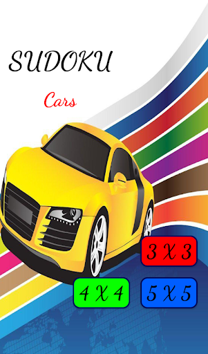 Android application Sudoku - Cars screenshort