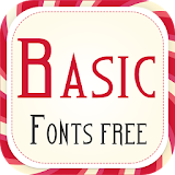 Basic Fonts Style Free icon