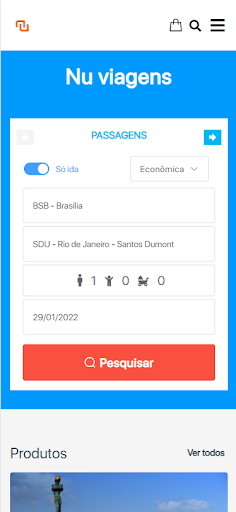 Nu Viagens Screen 3