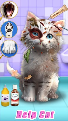 Cat ASMR Makeover Salon Gamesのおすすめ画像1