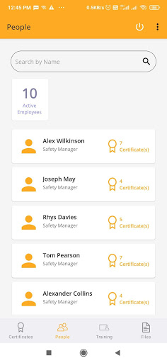 Safety Training LMS Pro Screen 2