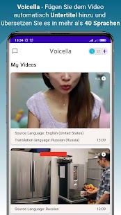 Voicella-auto Video-Untertitel Screenshot