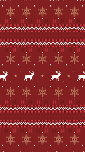Android application Christmas Pattern Wallpaper screenshort