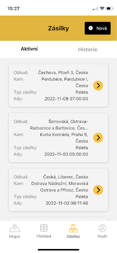 SendiTrack Screen 2