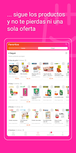 Screenshot of Folletos y ofertas de España
