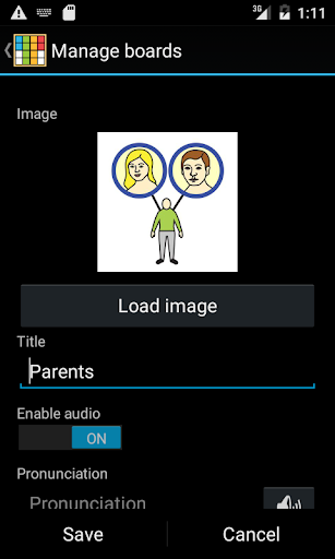 TAAC - AAC Communicator Screen 2