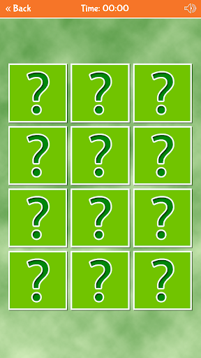 Animals Memory Match Game Screen 2