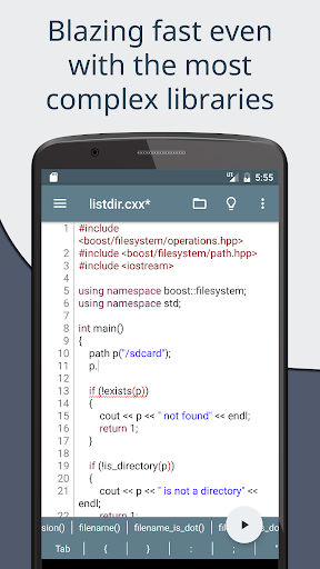 Cxxdroid - C/C++ compiler IDE - Education - apps