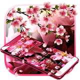 Pink Cherry Blossom Theme icon