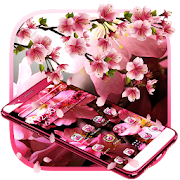 Pink Cherry Blossom Theme  Icon