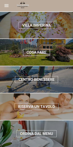 Android application Hotel Villa Imperina screenshort