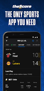 theScore: Sports News & Scores Varies with device screenshots 1