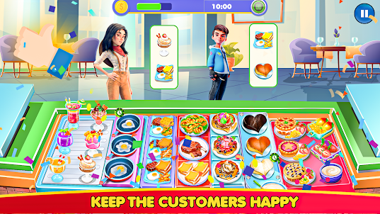 Kitchen Chef Cooking Food Game