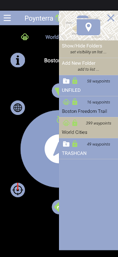Poynterra Trekker Offline GPS Screen 3