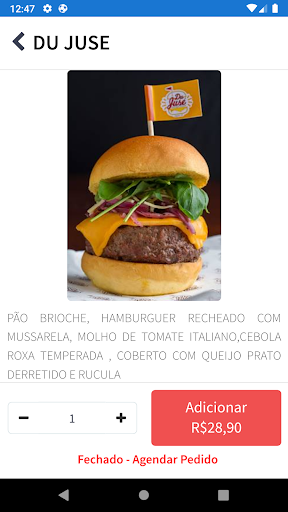 Dujuse Hamburgueria Screen 2