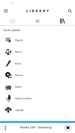 RASIKA - Radio, Musik, dan Pod Screen 3