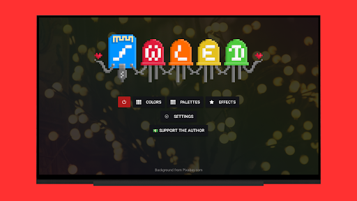 WLED TV App Screenshot