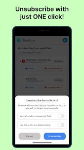 Trimbox: Easy Email Cleaner
