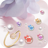 Pink Pearl Jewelry Theme icon