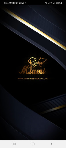 Android application مطعم ميامي screenshort