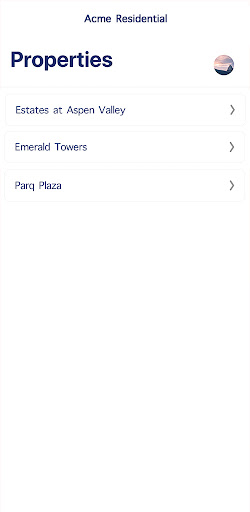 Apartment Snapshot Screen 3