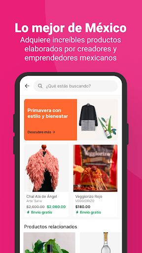 Android application México Limited screenshort