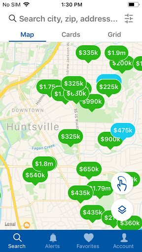 Android application Avast Realty screenshort