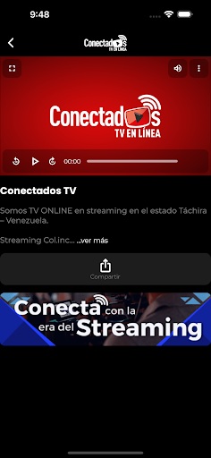 Android application Conectados TV screenshort