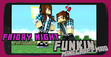 Mod Friday Night Funkin Skin For Minecraft PEのおすすめ画像3