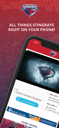 Android application Stingrays screenshort