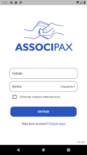 Android application Associpax screenshort