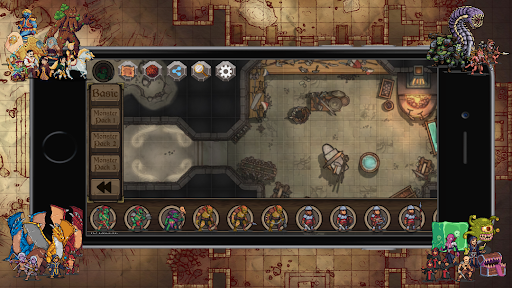 Virtual Tabletop RPG Manager Screen 3