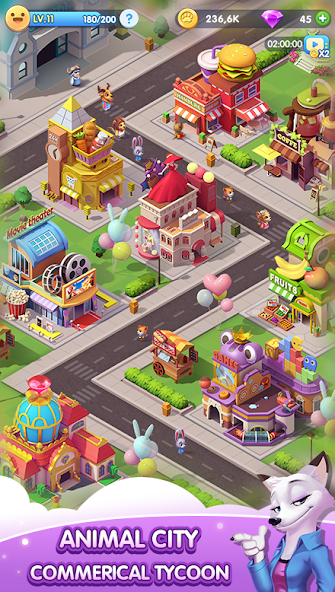 Idle Animal City 3.0.2 APK + Mod (Unlimited money) for Android