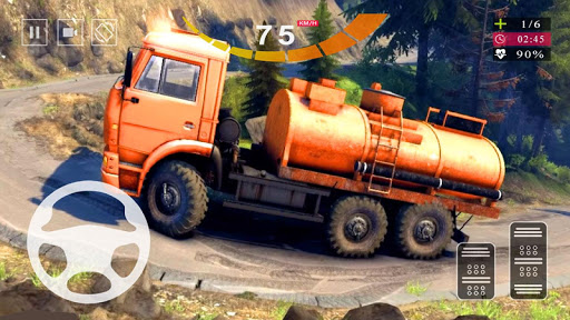 Android application Oil Tanker Truck Games - Truck screenshort