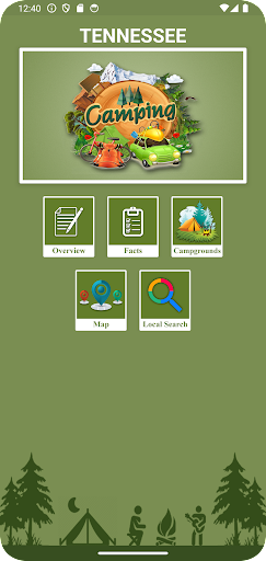 Tennessee Campgrounds Screen 2