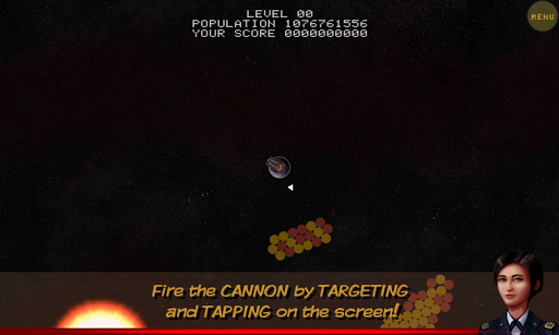 Android application Masteroids - aim & puzzle screenshort