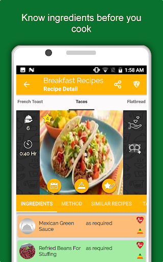 Screenshot of Healthy Breakfast Recipes Book