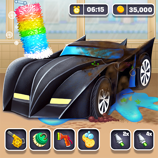 Superhero Car Wash Car Games 0.15 Icon
