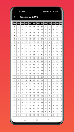 Satta King Chart And Record Screen 2