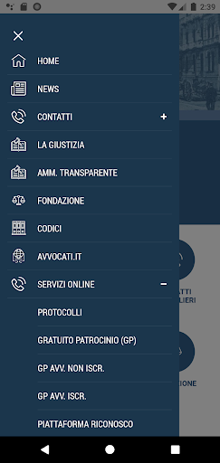 Ordine Avvocati Salerno Screen 2